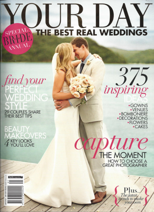 Your Day Magazine Cover Infinity Photography Wedding Article